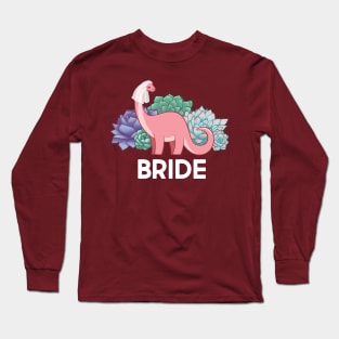 Dino Bride Long Sleeve T-Shirt